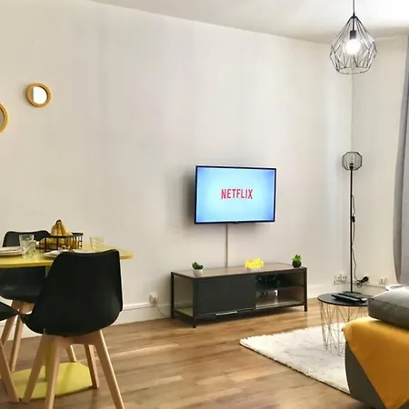 Apartment Luxury-centre-ville -gare-netflix Wifi