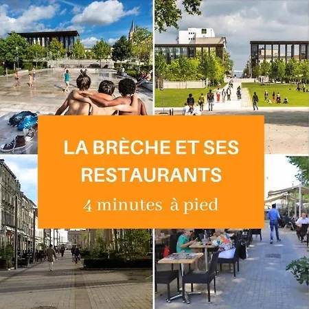 アパート Luxury-centre-ville -gare-netflix Wifi