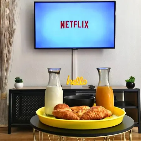 Apartment Luxury-centre-ville -gare-netflix Wifi Niort