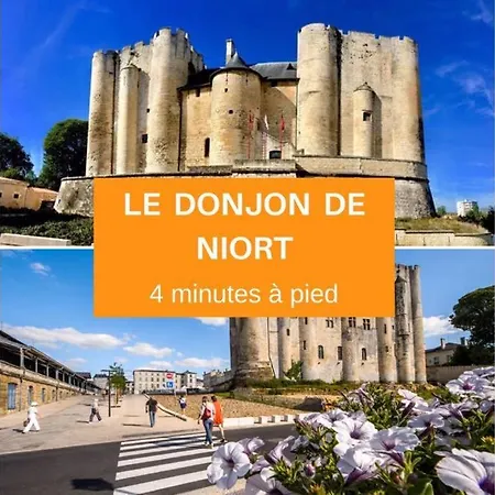 Luxury-centre-ville -gare-netflix Wifi * Niort